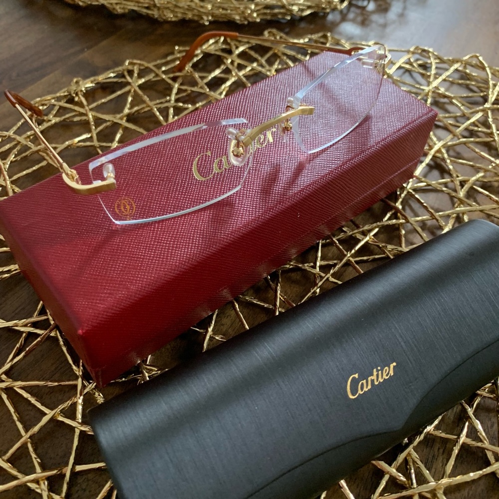 Authentic Cartier Gold Glasses! 👓